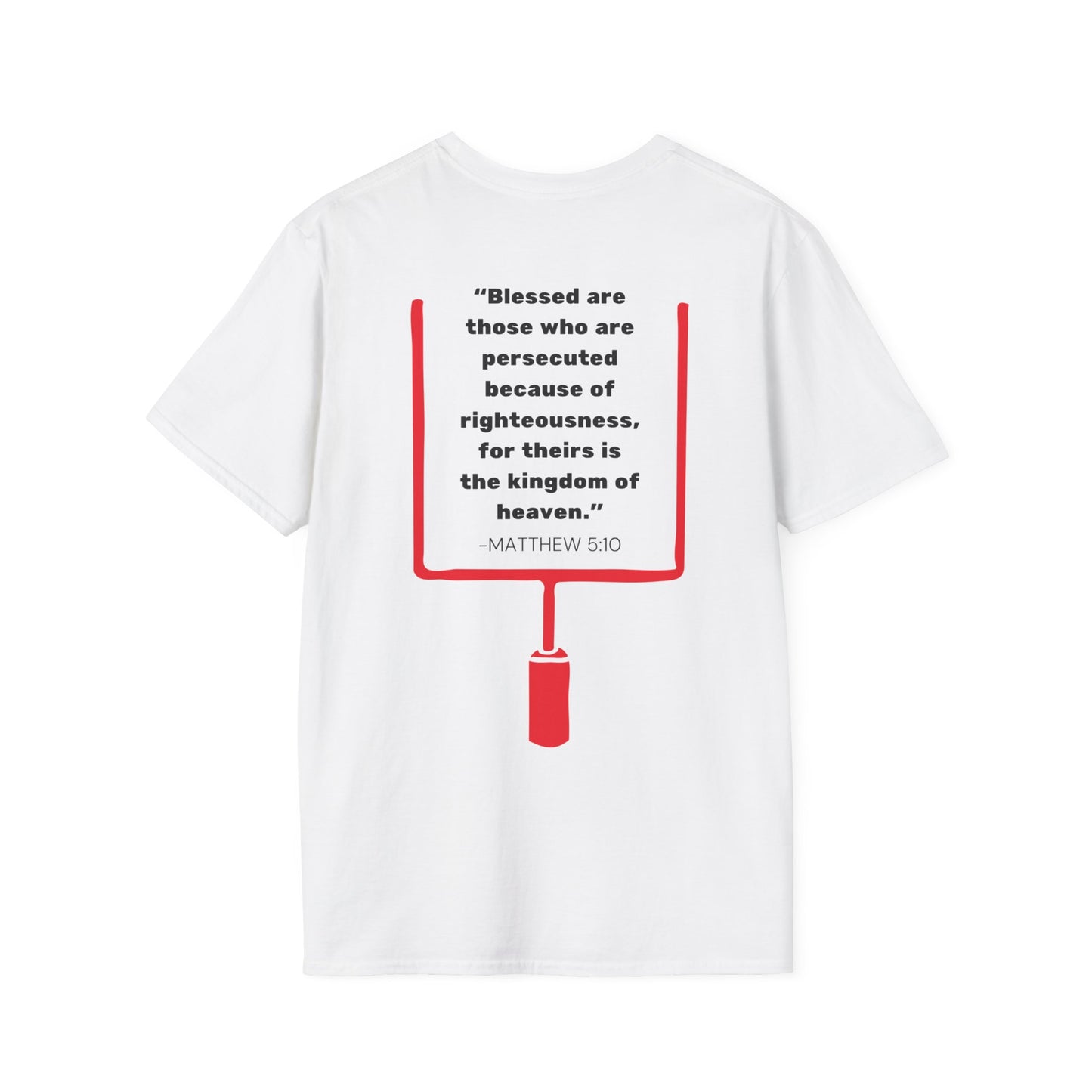 St. Benedict Medal Goal Post - T-Shirt