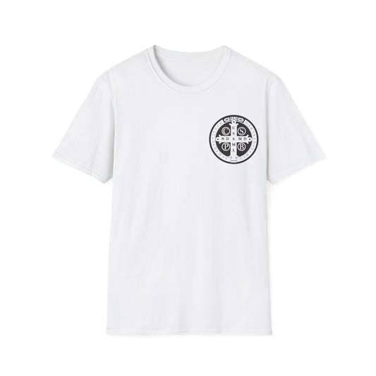 St. Benedict Medal Goal Post - T-Shirt