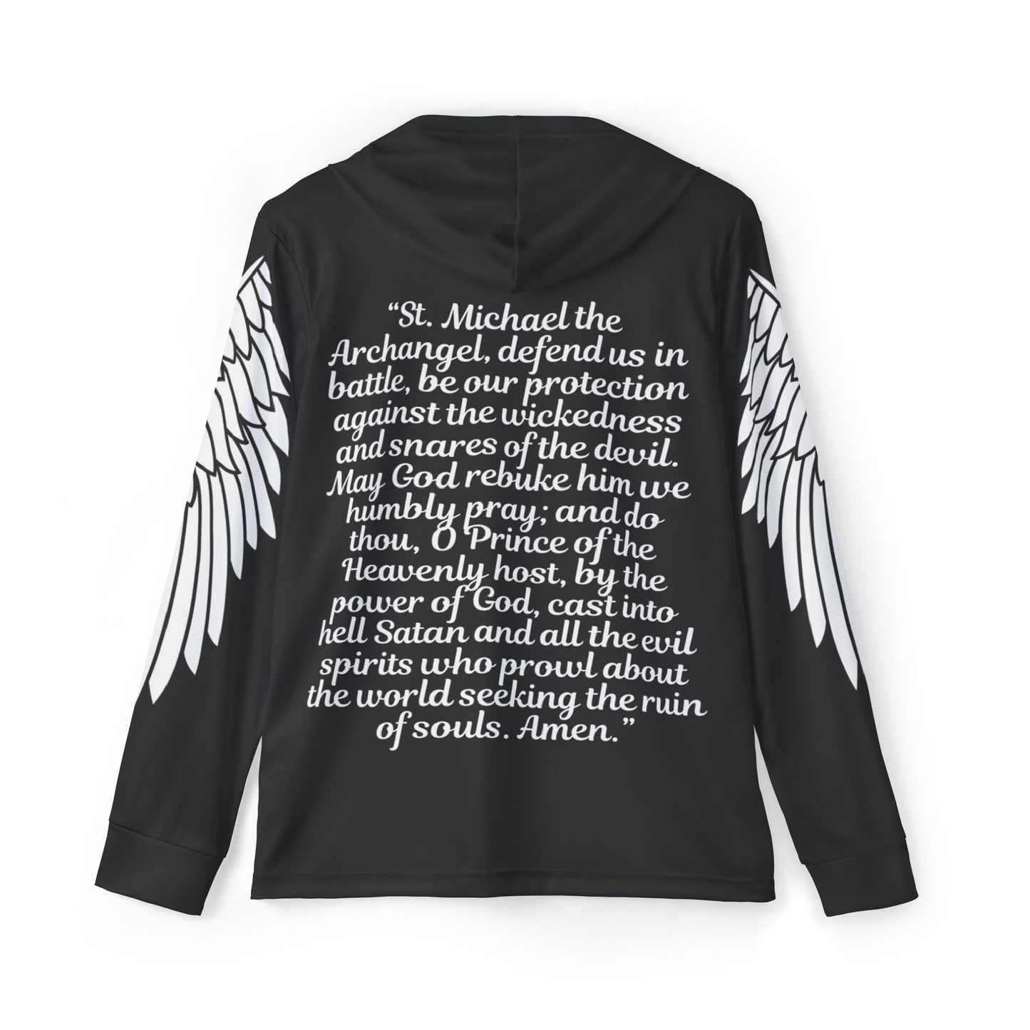 St. Michael The Archangel Winged - Hoodie