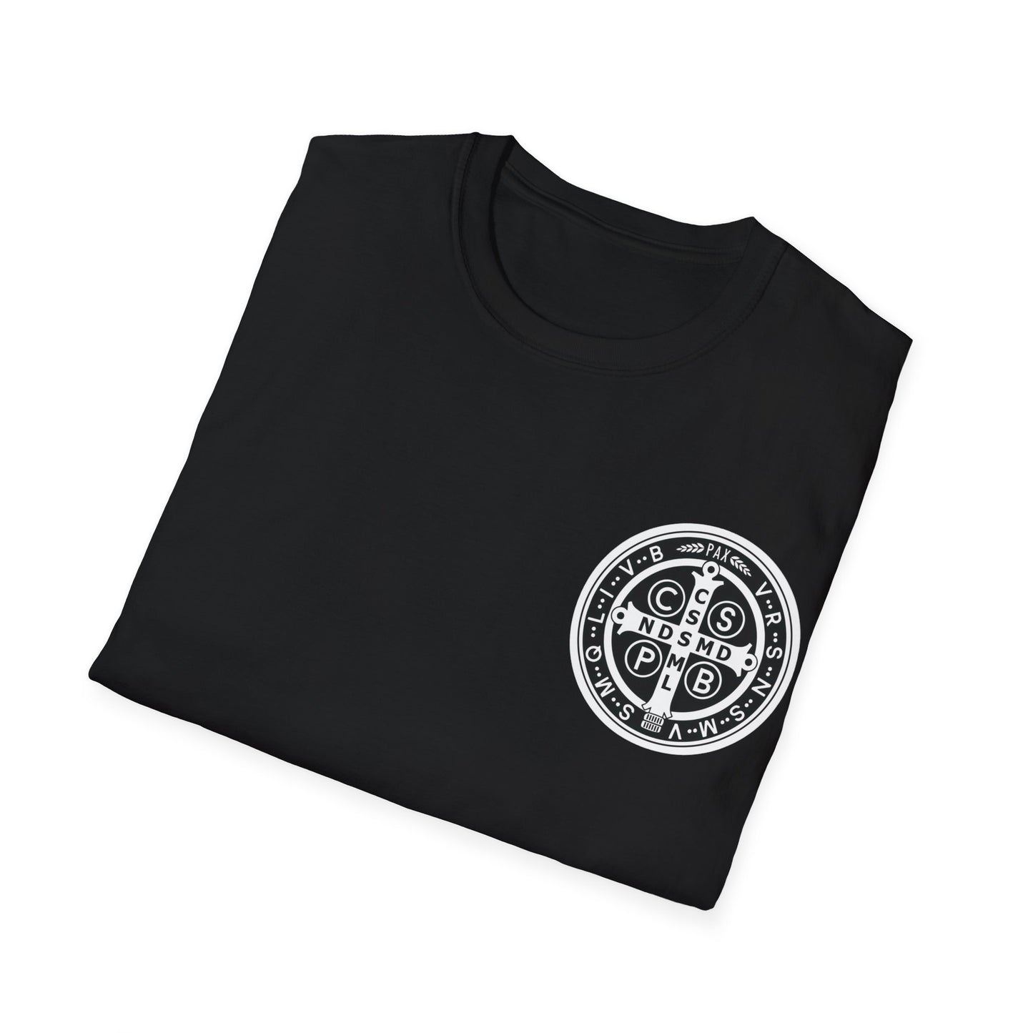 St. Benedict Medal Goal Post - T-Shirt